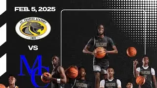 Saint Frances Academy vs Mt Carmel Game- 2024-25 DSN DMV HS Basketball Showcase