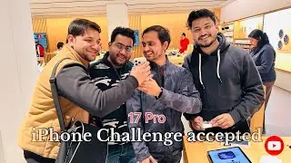 I Phone 17 Pro Challenge #vlog