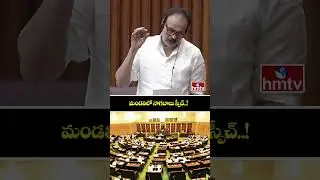 మండలిలో నాగబాబు స్పీచ్..! | MLC Nagababu Speech In Legislative Council | hmtv