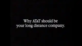 Awesome AT&T The Right Choice Retro 80s Commercial (1989)