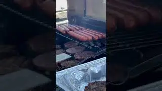 🔥Most Satisfying Grilled Hamburgers, Sausages & Hotdogs #shorts #satisfying #food #yummy #grill