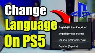 How to Change the Language on PS5 back to ENGLIH (Best Method)