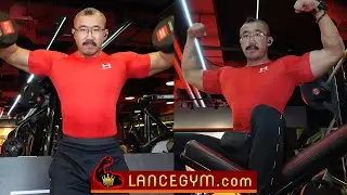 Focused & Serious Bodybuilder Works Hard to Build Muscle (Pumping Muscle in the Gym Vol. 1 Preview)