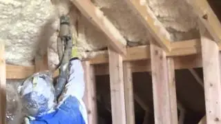 Ekovision open cell spray foam insulation