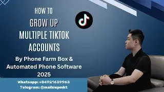 How to Grow Multiple TikTok Accounts with a Phone Farm Box & Automated Phone Software 2025