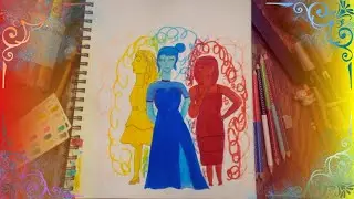 ✨Drawing with only 1 Color✨ part 3 finale