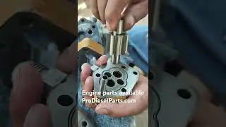 Rebuilding CAT Engine Transfer Fuel Pump