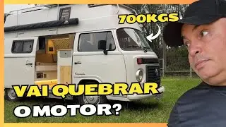 O motor da kombi aguenta o peso da kombihome? Ou precisa trocar o motor?