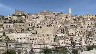 Panoramica dei Sassi di Matera da Sasso caveoso