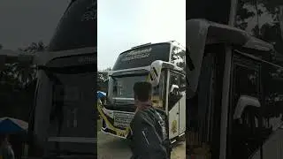 QQ Trans Andara X Buana Citra Hanan. Pantai Anyer Tawing #teloletbasuri #basuri #busmania #omtelolet