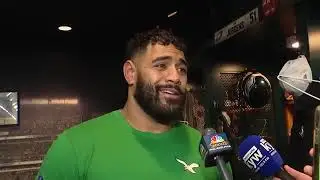 Eagles Jordan Mailata | Confident in Our Offense & Plan with little razzle-dazzle