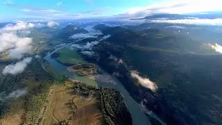 489. Beautiful Flight to Little Fort Area via N Thompson River, Kamloops, Aug 25, 2024