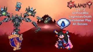 Terraria Calamity Mod v2.0.7.2 get fixed boi Legendary/Death Summoner攻略 全ボス撃破まとめ