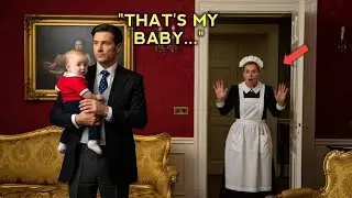 The Maid Thought She Was Alone in the Mansion… Until She Found the Millionaire Boss Holding Her Baby