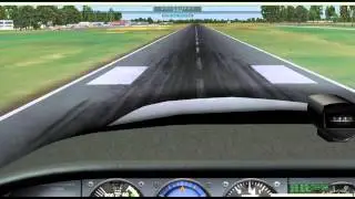 [X-Plane 10] Cessna 172 touch-and-go at Doylestown Airport (KDYL)