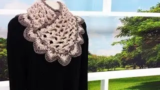 Programa Arte Brasil - 26/05/2015 - Noemi Fonseca - Gola 3D em Crochê