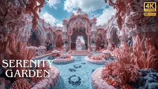 Секретный Сад Умиротворения | Люксовая Фэнтези-Атмосфера 4K для Глубокого Расслабления