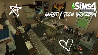 Decorate An Angsty Grunge Bedroom on The Sims 4