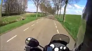 spring time on  a triumph tiger 955i