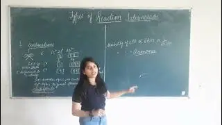 Types of Reaction Intermediates; Carbocations, Carbanions and Carbon free radicals
