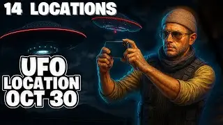 GTA Online UFO Location Oct 30 |  UFO Sighting 13 - 26 Halloween 2025 | 14 Locations