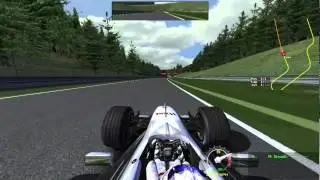 rFactor | F1 2003 RMT Enhanced Teaser 2 | McLaren MP4-17D | Spa