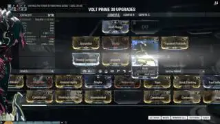 Warframe Volt Prime and Orokin Reactor