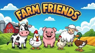 Farm Friends 🐷🎶 | Fun Animal Song for Kids | Happy Tale & Tune