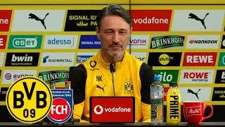 „100% investieren in Leistungsbereitschaft und Intensität“ | PK mit Niko Kovac | BVB - Heidenheim