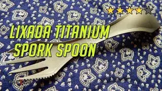 Lixada Titanium Spork & Spoon