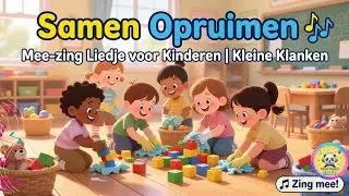 Samen Opruimen 🎶 | Mee-zing Liedje voor Kinderen | Kleine Klanken