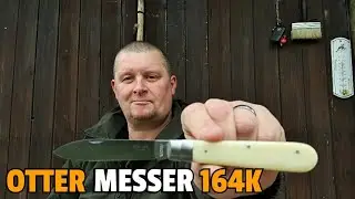 ✔OTTER MESSER 164k - Klassisches Gentleman Taschenmesser || MesserHQ Leihgabe || &sect;42a konform