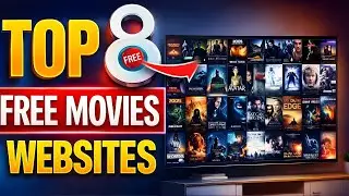 🔴Top 8 Websites to Watch FREE Movies & TV Shows (No Sign up!) 2026 Update !