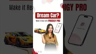 Dream Car? Make it Real With PRODIGY PRO, your dream ride is just a step away. #goalplanning