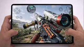Professional Handcam Gameplay 🔥 Gaming Tablet Test with 120 Frames