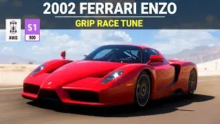 Forza Horizon 5 - 2002 Ferrari Enzo Ferrari, FH5 Grip Race Build, Tune & Gameplay