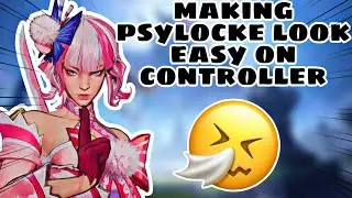 making psylocke look *EASY* on controller...