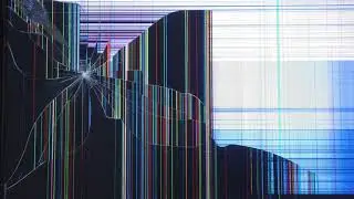 Cracked Broken Screen (HD) (1HOUR) good for pranks and streaming/twitch