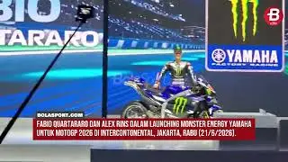 INTIP YUK! Launching Monster Energy Yamaha Bareng Fabio Quartararo dan Alex Rins