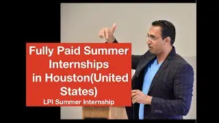 Summer Internship: Fully Paid Summer Internship in Houston (United States): LPI Summer Internship