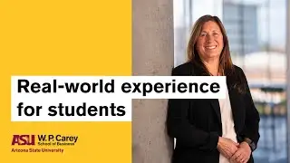 Real-world experience for students | W. P. Carey Undergraduate Co-op Program