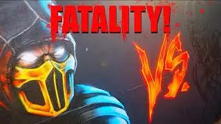 SCORPION VS SUBZERO - MORTAL KOMBAT GRAFFITI TIMELAPSE