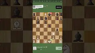 Early Queen Loss ➜ Forced Resignation in 12 Moves #chess #viralshorts