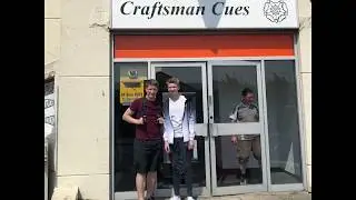 Поездка в магазин снукерного оборудования CRAFTSMAN CUES