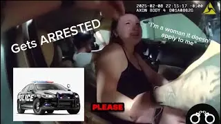 This 20 Year Old Claims The Law DOES NOT apply to her, gets ARRESTED 