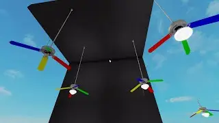 WOBBLY CEILING FAN LAND | Ventiladores de Tetos com as Pás Loucas e Quebradas