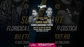 RXF 48 ALL STARS: FLORICICA DANSATOAREA vs COSTICĂ PRISECARU - 11 Dec, Sala Polivalentă