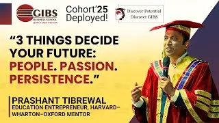 This Is Not the End, It’s the Beginning | Convocation 2025 at GIBS B-School Bangalore | Mind Valley