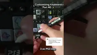 Customizing keyboard pt 40 #keyboard #art #keyboard idea @jhoffart