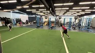 Hecostix change of direction drill#football #athletictraining #athleticperformance #speedandagility